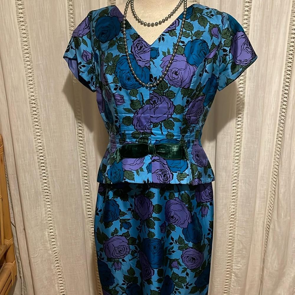 Vintage Floral Dress